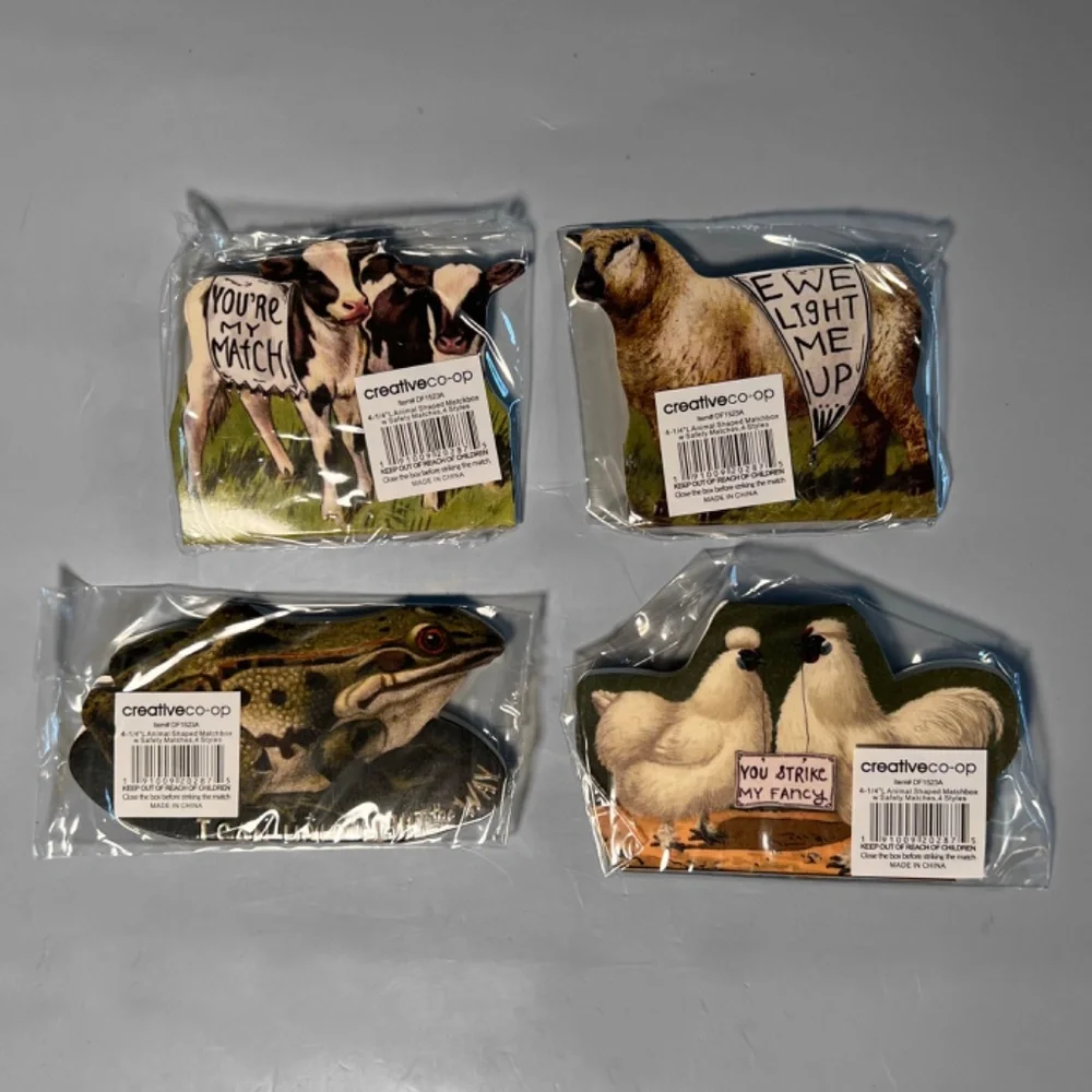 4 Books Animal Themed Matches